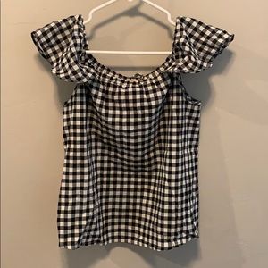 J. Crew Off the Shoulder Top